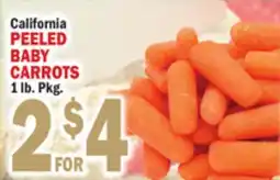 Bravo Supermarkets PEELED BABY CARROTS offer