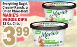 Bravo Supermarkets MARIE'S VEGGIE DIPS offer