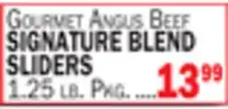 Bravo Supermarkets SIGNATURE BLEND SLIDERS offer