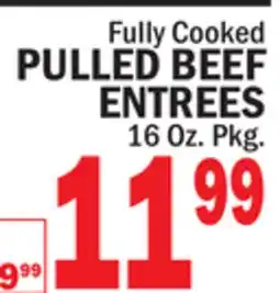 Bravo Supermarkets PULLED BEEF ENTREES offer