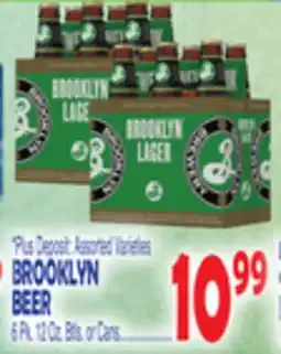 Bravo Supermarkets BROOKLYN BEER offer