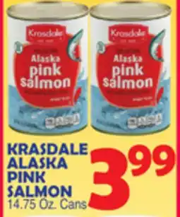 Bravo Supermarkets KRASDALE ALASKA PINK SALMON offer