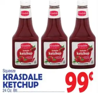 Bravo Supermarkets KRASDALE KETCHUP offer