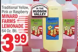 Bravo Supermarkets MINARD FARMS LEMONADE offer