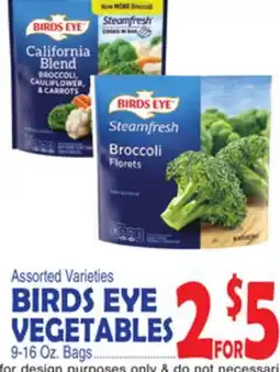 Bravo Supermarkets BIRDS EYE VEGETABLES offer