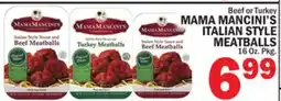 Bravo Supermarkets MAMA MANCINI'S ITALIAN STYLE MEATBALLS offer