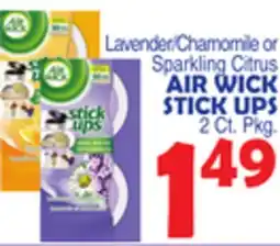 Bravo Supermarkets AIR WICK STICK UPS offer