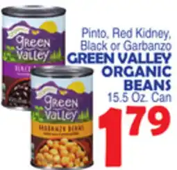Bravo Supermarkets GREEN VALLEY ORGANIC BEANS offer