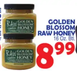 Bravo Supermarkets GOLDEN BLOSSOM RAW HONEY offer
