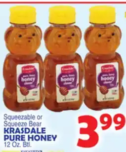 Bravo Supermarkets KRASDALE PURE HONEY offer