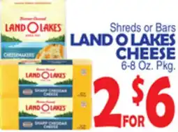 Bravo Supermarkets LAND O LAKES CHEESE offer