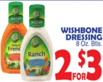 Bravo Supermarkets WISHBONE DRESSING offer