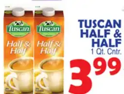 Bravo Supermarkets TUSCAN HALF & HALF offer