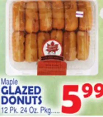 Bravo Supermarkets Maple GLAZED DONUTS offer