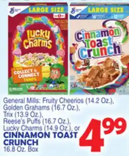Bravo Supermarkets General Mills Cereal offer