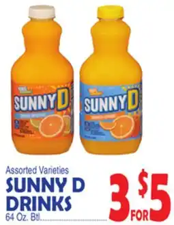 Bravo Supermarkets SUNNY D DRINKS offer