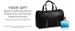 Boscov's FREE GIFT - Duffle offer
