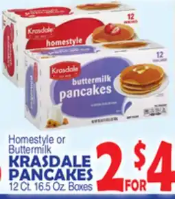 Bravo Supermarkets KRASDALE PANCAKES offer