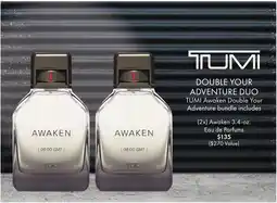 Boscov's DUO TUMI offer