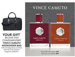 Boscov's VINCE CAMUTO Eau Toilette offer