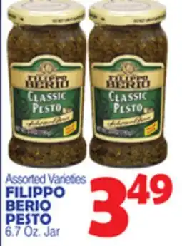 Bravo Supermarkets FILIPPO BERIO PESTO offer