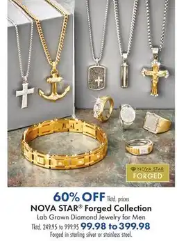 Boscov's NOVA STAR Forged Collection offer