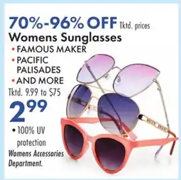 Boscov's Womens Sunglasses offer