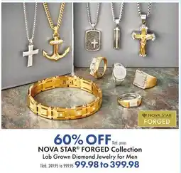 Boscov's NOVA STAR FORGED Collection offer