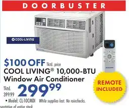 Boscov's COOL LIVING 10,000-BTU Window Air Conditioner offer