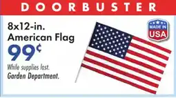 Boscov's 8x12-in. American Flag offer