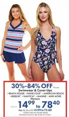 Boscov's Swimwear & Cover-Ups offer