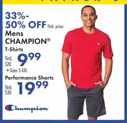 Boscov's Mens CHAMPION T-Shirts offer
