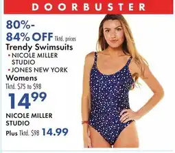 Boscov's Trendy Swimsuits offer