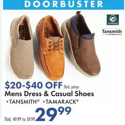 Boscov's Mens Dress & Casual Shoes offer