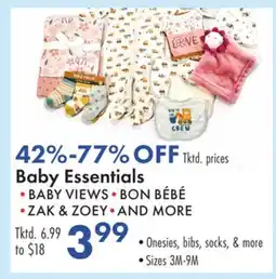 Boscov's Baby Essentials offer