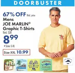 Boscov's Mens JOE MARLIN Graphic T-Shirts offer