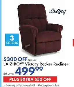 Boscov's LA-Z-BOY Victory Rocker Recliner offer