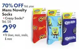 Boscov's Mens Novelty Socks offer