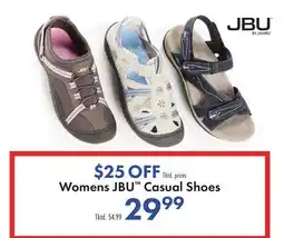 Boscov's Womens JBU Casual Shoes offer