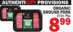 C Town ORGANIC GROUND PORK offer