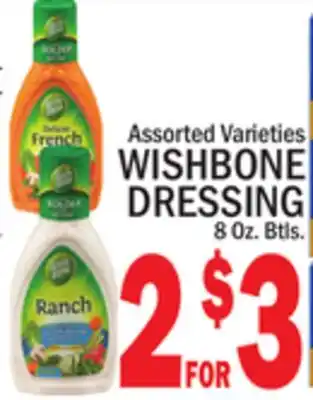 C Town WISHBONE DRESSING offer