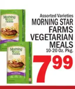 C Town MORNING STAR FARMS VEGETARIAN MEALS offer
