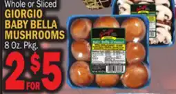 C Town GIORGIO BABY BELLA MUSHROOMS offer
