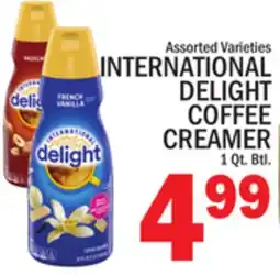 C Town INTERNATIONAL DELIGHT COFFEE CREAMER offer