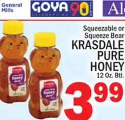 C Town KRASDALE PURE HONEY offer