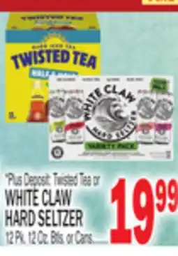 C Town WHITE CLAW HARD SELTZER offer