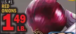 C Town RED ONIONS offer