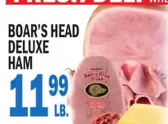C Town BOAR'S HEAD DELUXE HAM offer