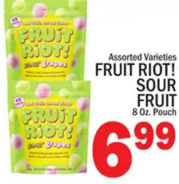 C Town FRUIT RIOT! SOUR FRUIT offer