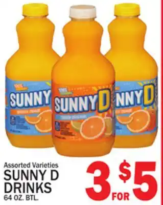 C Town SUNNY D DRINKS offer